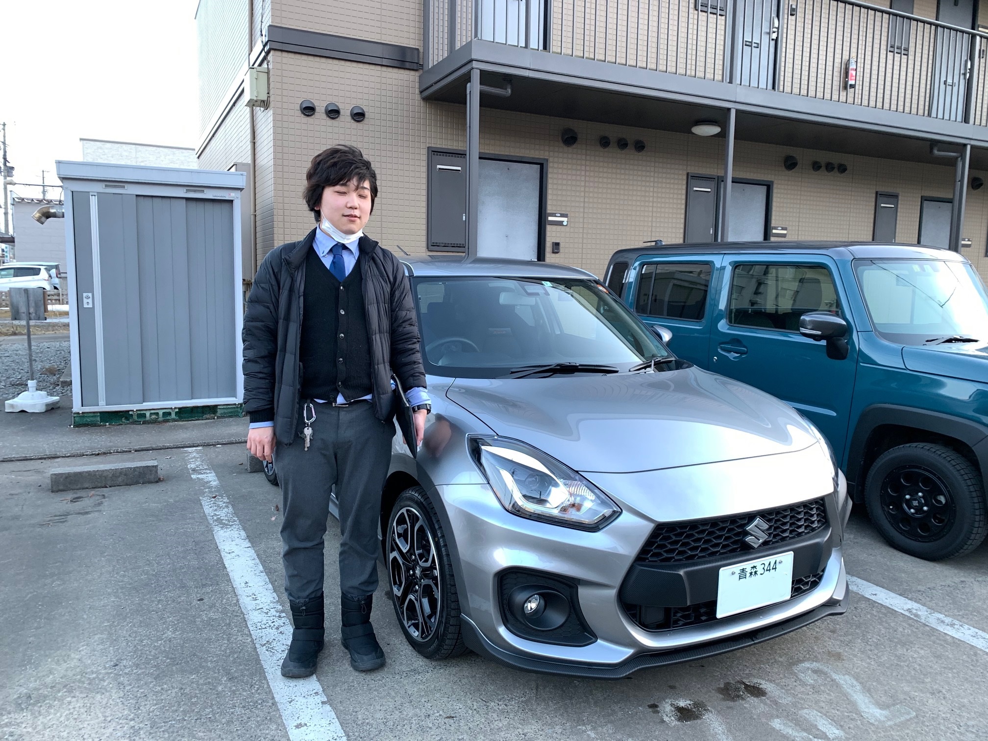 SUZUKI スイフトスポーツZC33S 納車in青森!