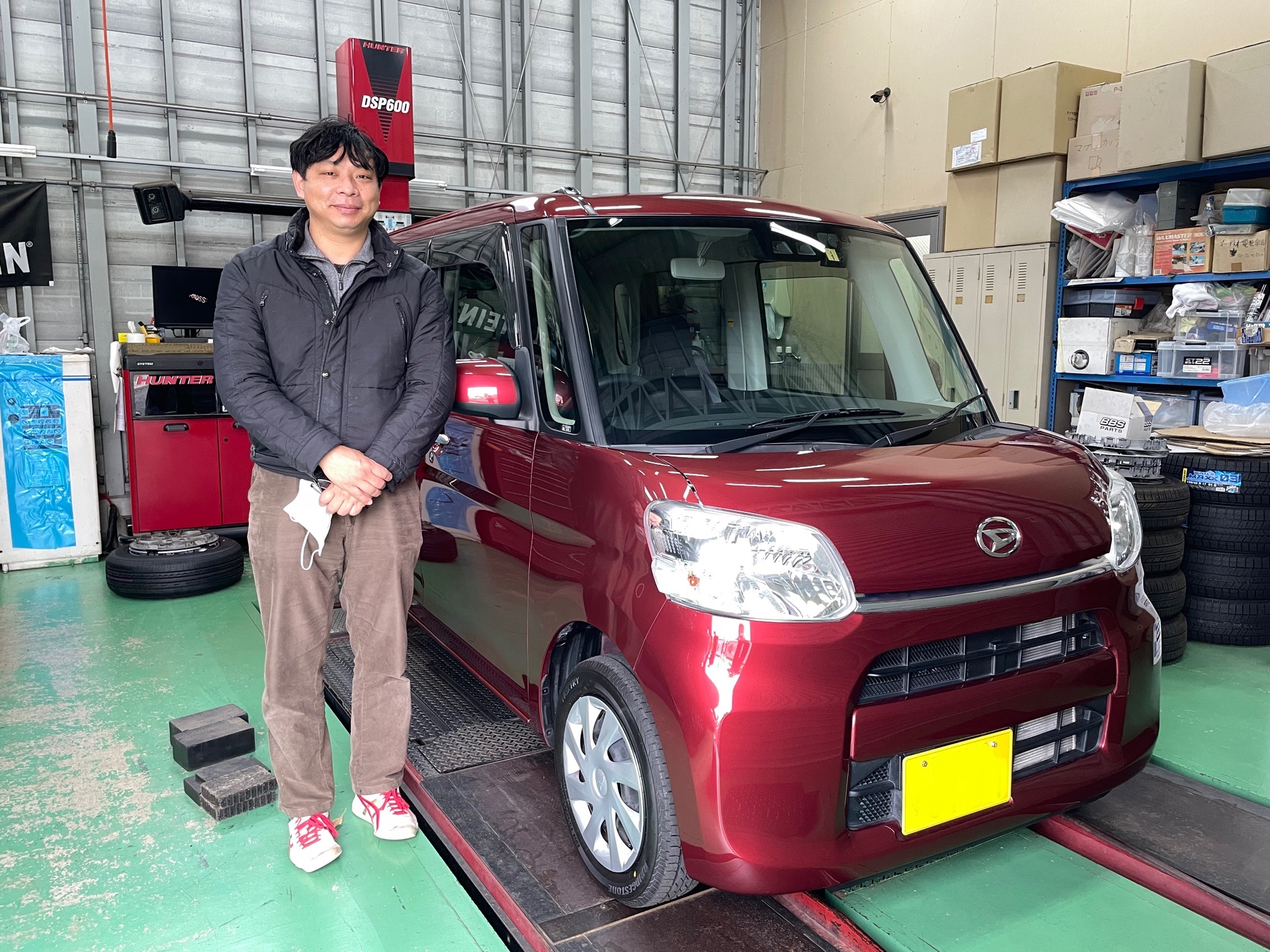 DAIHATSU　タント　納車in所沢！