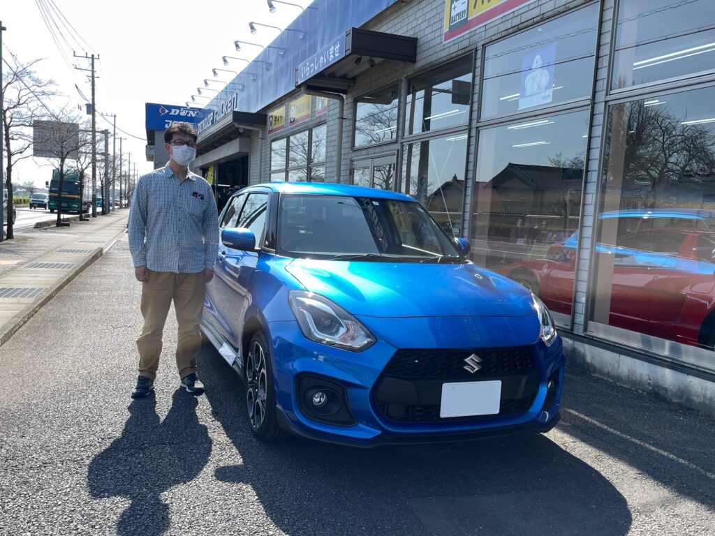 SUZUKI スイフトスポーツ 8インチナビ付ご納車in大宮！