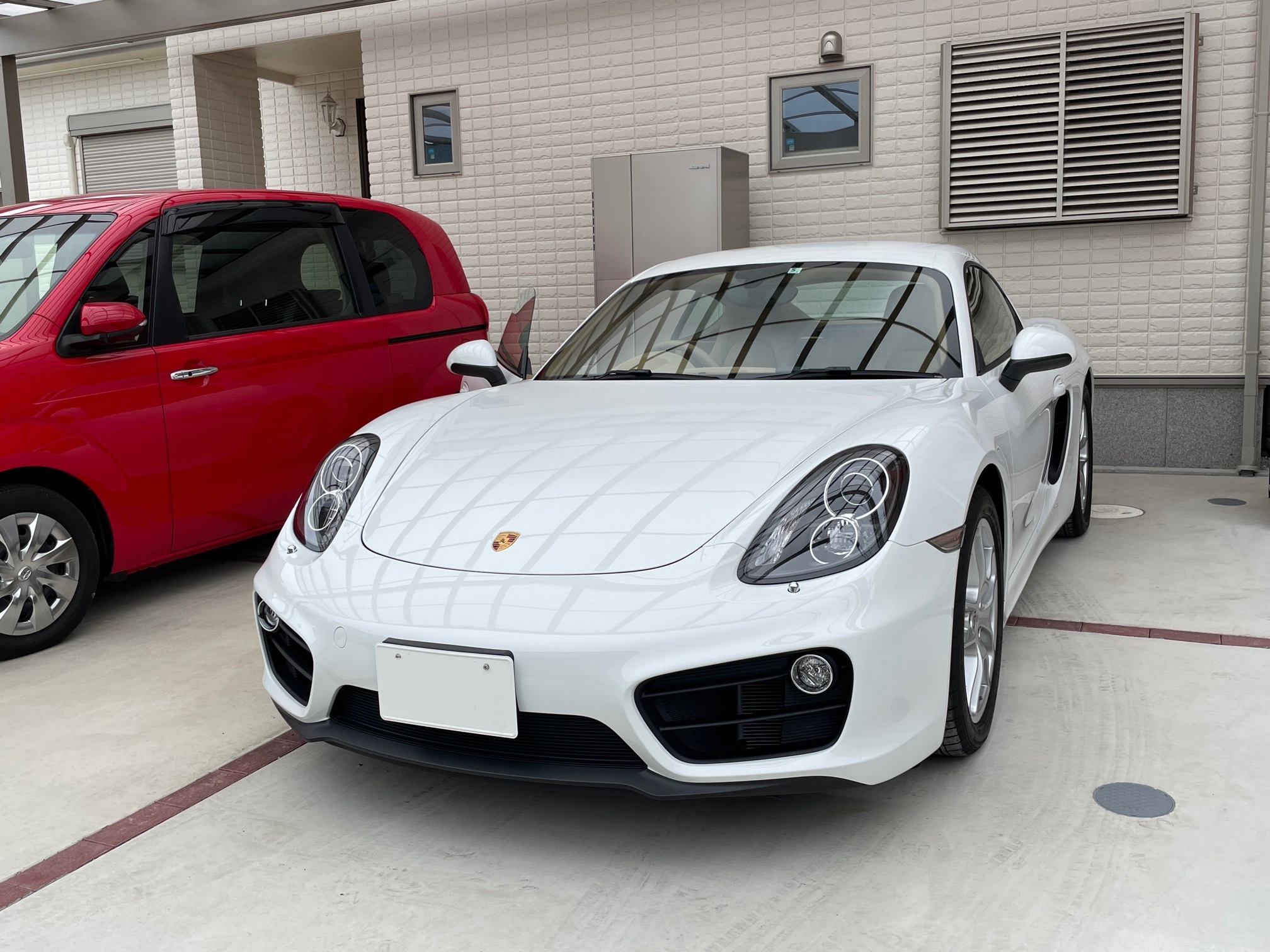 PORSCHE 981ケイマン納車in川越！